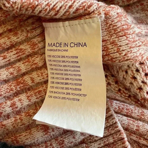 Club Monaco Cropped V-Neck Sweater in Size Small - Picture 4 of 7